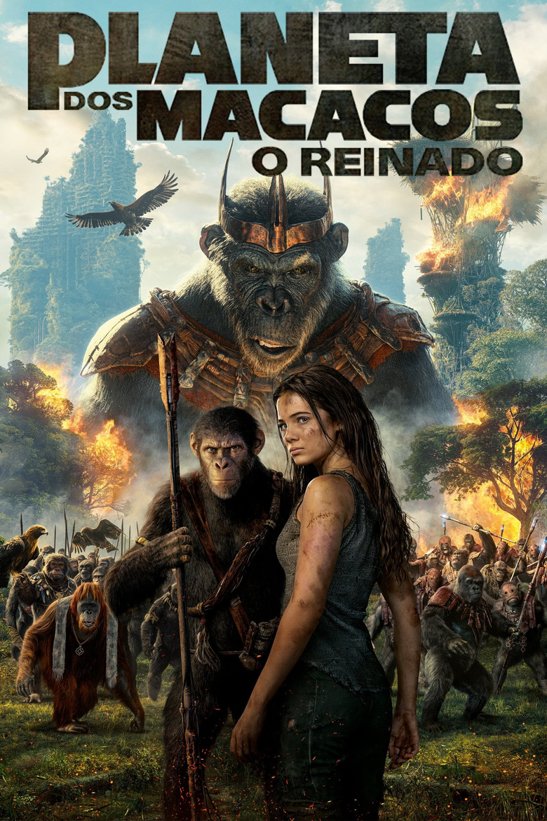 Planeta dos Macacos: O Reinado Torrent WEB-DL (2024) Dual Áudio e Legendado